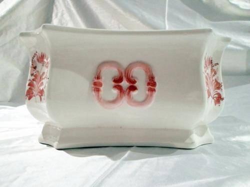 Porcelain Plant Holder  from Italy - Stunning - Bid Now!!